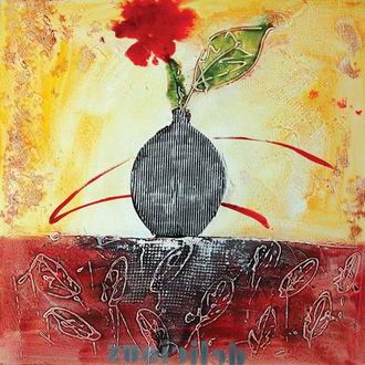 Colorful Flowers oil painting